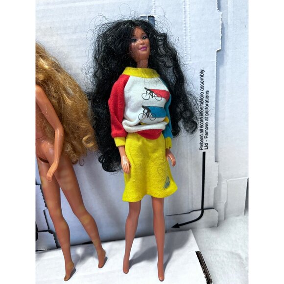 Barbie Vintage Fashion Doll Case Mattel 1966,1968 Barbie lot sensations dress, d - Picture 6 of 11